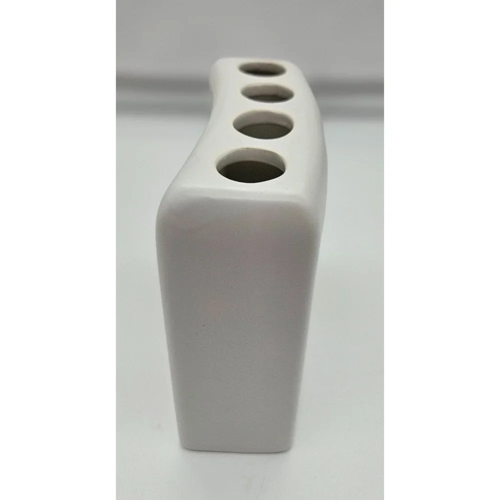 Creative Bath Products‎ Flutterby Toothbrush Holder White Yellow Butterfly